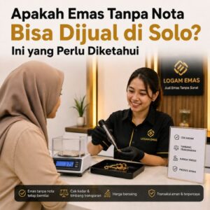 Apakah Emas Tanpa Nota Bisa Dijual