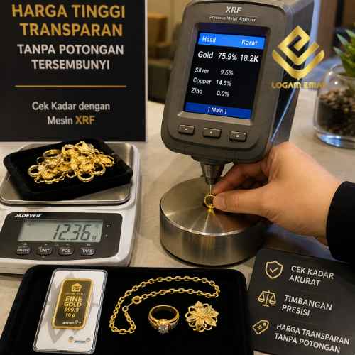 Tips Mendapat Harga Jual Emas Tertinggi di Solo